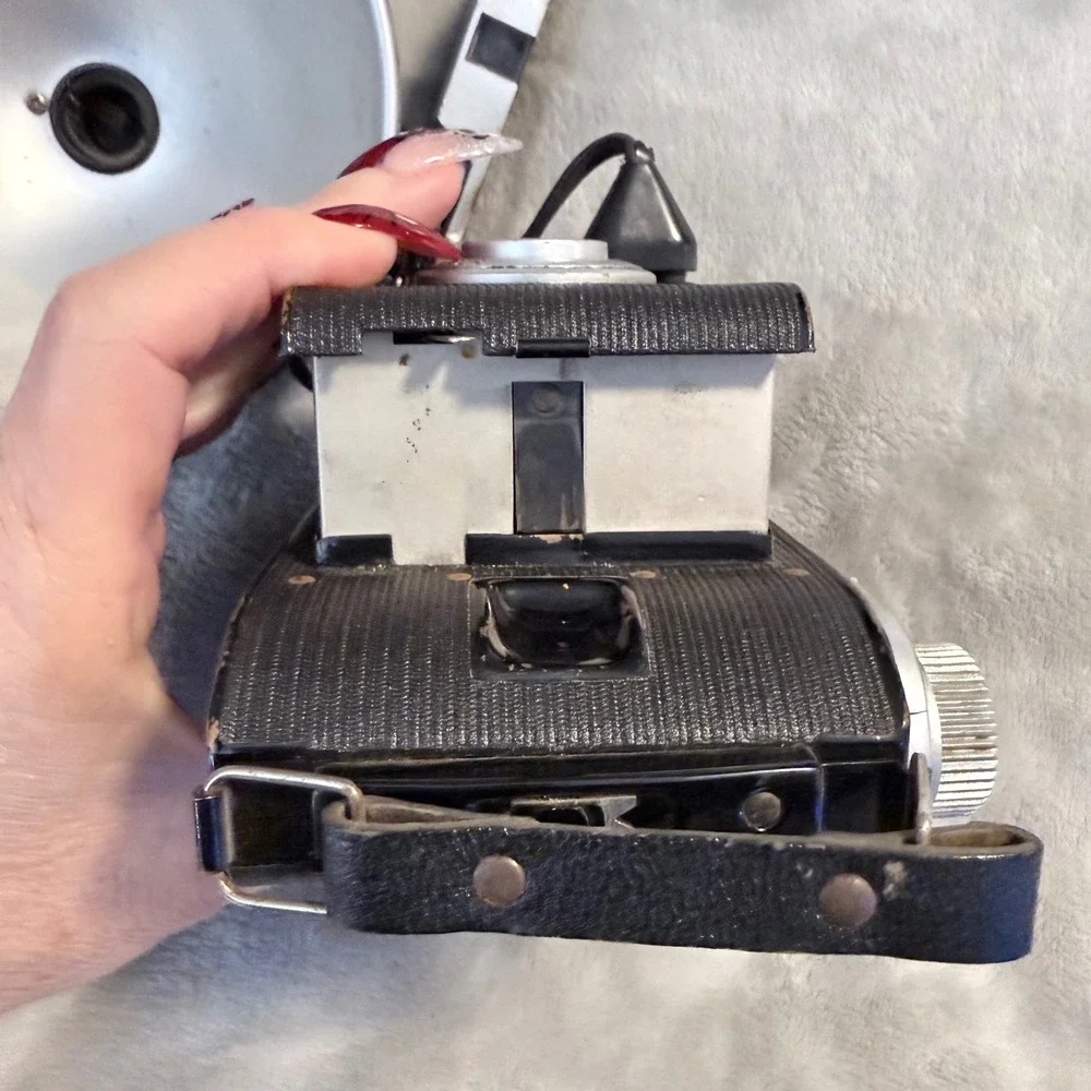 Vintage Ansco Flash Clipper Camera 616 Film w Flash Untested Parts Repair USA